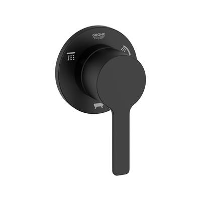 Grohe Lineare Diverter Trim - 3-Way in Matte Black