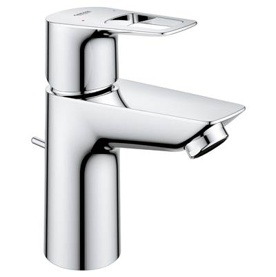 Grohe Bauloop Single Hole Bathroom Faucet - Single Handle - S-Size - 1.2 GPM in Chrome