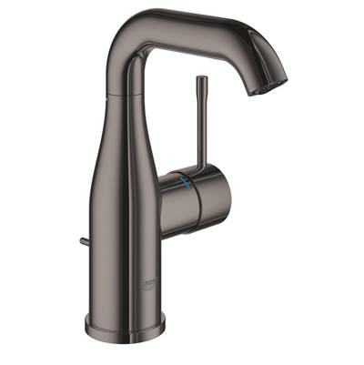 Grohe Essence New Bathroom Faucet - Single-Hole Single-Handle M-Size - 1.2 GPM in Hard Graphite