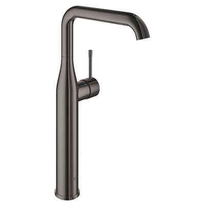 Grohe Essence New Vessel Sink Faucet - Single-Hole Single-Handle Deck Mount - 1.2 GPM in Hard Graphite