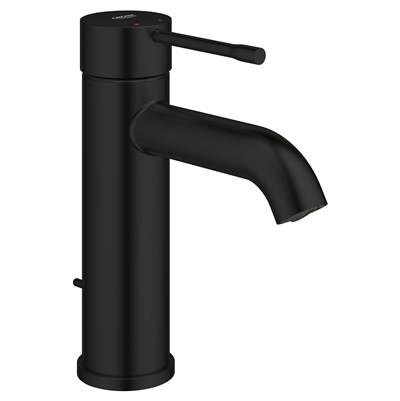 Grohe Essence New Single-Handle Centerset Bathroom Sink Faucet - 1.2 GPM in Matte Black