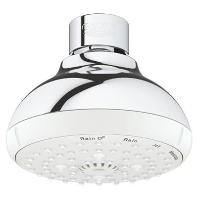 Grohe Tempesta 100 Showerhead - 1.75 GPM - 4-Sprays in Chrome