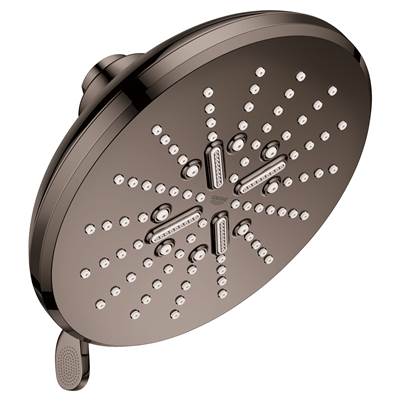 Grohe Rainshower Shower Head - 6-1/2" - 3-Spray - 1.75 GPM in Hard Graphite