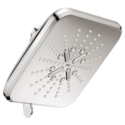 Grohe Rainshower Shower Head - 6-1/2" - 3-Spray - 1.75 GPM in Chrome