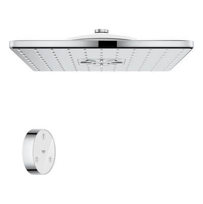 Grohe Rainshower Shower Head with Remote - 12 Inch - 2 Sprays - 1.75 GPM in Chrome