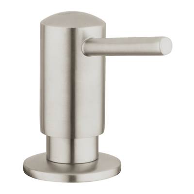 Grohe Contemporary Soap Dispenser in Supersteel
