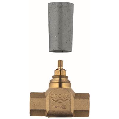 Grohe Non Rapido Rough-In Valve - 3/4" - Volume Control in No Finish