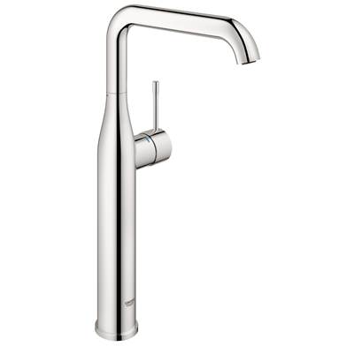 Grohe Essence New Single Hole Deck Mount Vessel Faucet - Single Handle - 1.2 GPM in Chrome