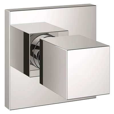 Grohe Eurocube Volume Control Valve Trim in Chrome