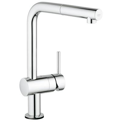Grohe Minta Pull-Out Kitchen Faucet - Single Handle - Single Spray - 1.75 GPM in Chrome