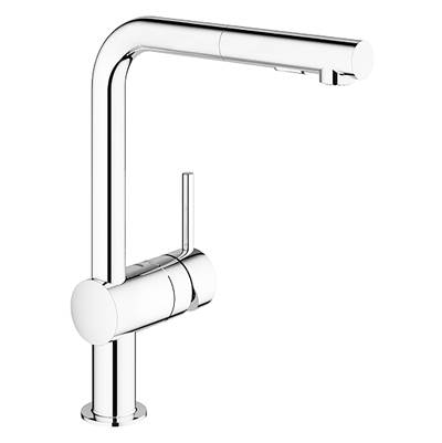 Grohe Minta Single-Handle Pull-Out Kitchen Faucet - Dual Spray - 1.75 GPM in Chrome