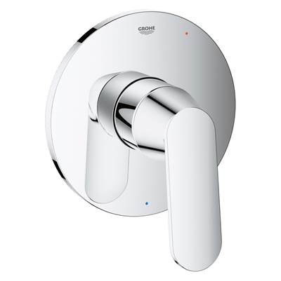 Grohe Eurosmart Cosmopolitan Pressure Balance Valve Trim with Cartridge in Chrome