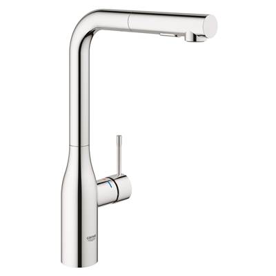 Grohe Essence New Pull-Out Kitchen Faucet - Single Handle - Dual Spray - 1.75 GPM in Chrome