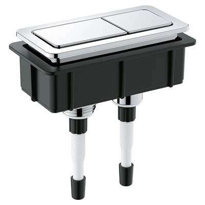 Grohe Eurocube Dual Flush Actuator in Chrome