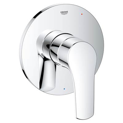 Grohe Eurosmart Pressure Balance Valve Trim with Cartridge in Chrome