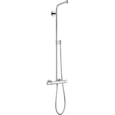 Hansgrohe Crometta Showerpipe - Without Shower Components in Chrome