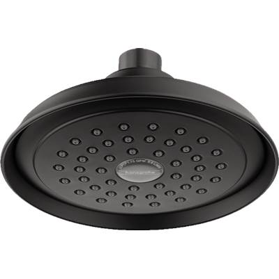 Hansgrohe Joleena 150 1-Jet Shower Head - 2.5 GPM in Matte Black