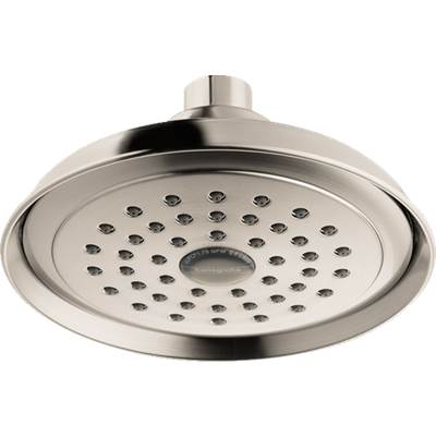 Hansgrohe Joleena 150 1-Jet Shower Head - 2.5 GPM in Brushed Nickel
