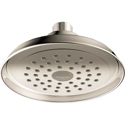 Hansgrohe Joleena 150 1-Jet Shower Head - 2.5 GPM in Polished Nickel