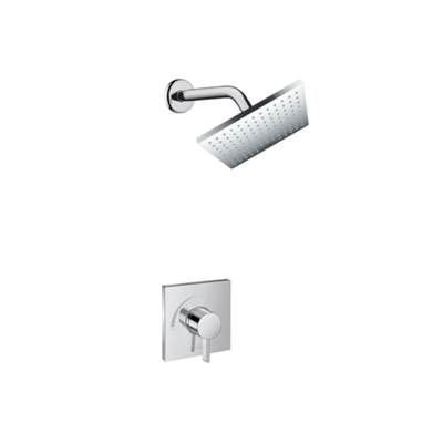 Hansgrohe Vernis Shape Pressure Balance Shower System Kit - 2.5 GPM in Chrome