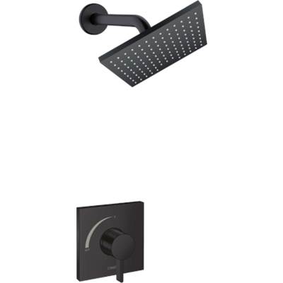 Hansgrohe Vernis Shape Shower System Kit - 1.75 GPM in Matte Black