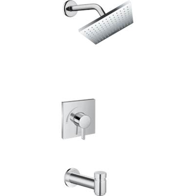 Hansgrohe Vernis Shape Tub and Shower System Kit - 2.5 GPM in Chrome