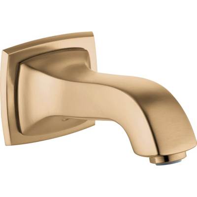 Hansgrohe Metropol Classic Tub Spout in Brushed Bronze