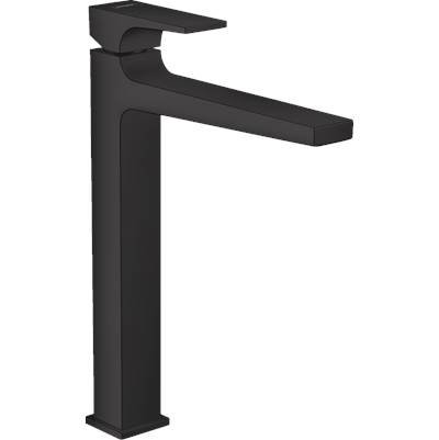 Hansgrohe Metropol Single Hole Bathroom Faucet - Lever Handle 260 - 1.2 GPM in Matte Black