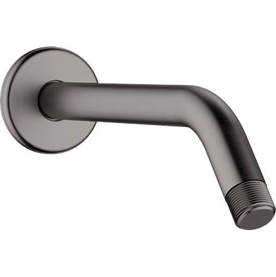 Hansgrohe Showerarm Standard - 9'' in Brushed Black Chrome