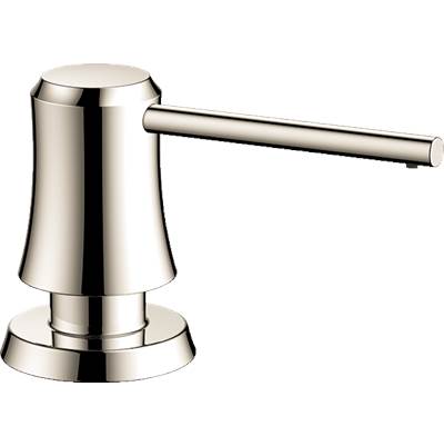 Hansgrohe Transitional Soap Dispenser in Polished Nickel