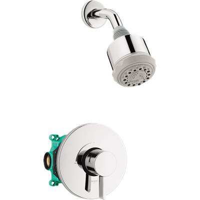 Hansgrohe Clubmaster Pressure Balance Shower Set - 2.5 GPM in Chrome