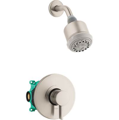 Hansgrohe Clubmaster Pressure Balance Shower Set - 2.5 GPM in Brushed Nickel
