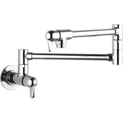 Hansgrohe Contemporary Wall-Mounted Pot Filler - 2.5 GPM in Chrome