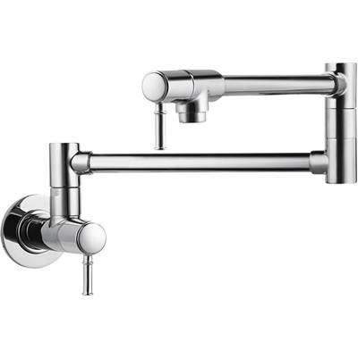 Hansgrohe Transitional Wall-Mounted Pot Filler - 2.5 GPM in Chrome