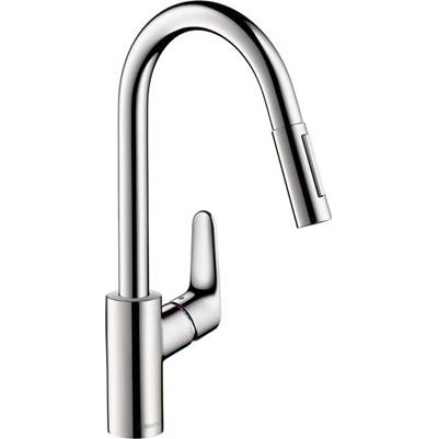Hansgrohe Focus HighArc Kitchen Faucet - 2-Spray Pull-Down - 1.75 GPM in Chrome