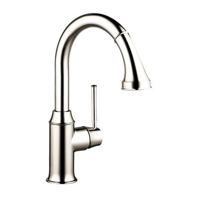Hansgrohe Talis C Prep Kitchen Faucet - 2-Spray Pull-Down - 1.75 GPM in Polished Nickel