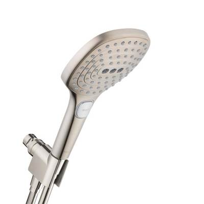 Hansgrohe Raindance Select E Hand Shower Set 120 - 3-Jet - 2.5 GPM in Brushed Nickel