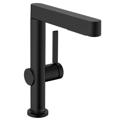 Hansgrohe Finoris Single-Hole Bathroom Sink Faucet 230 - 2-Spray Pull-Out - 1.2 GPM in Matte Black