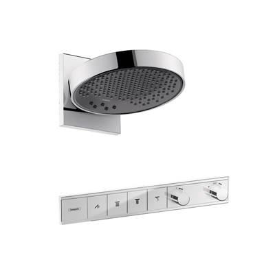 Hansgrohe Rainfinity 250 3-Jet Thermostatic Shower Head - 1.75 GPM - 4-Function in Chrome