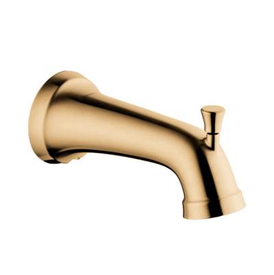 Hansgrohe Joleena Tub Spout with Diverter in Brushed Bronze