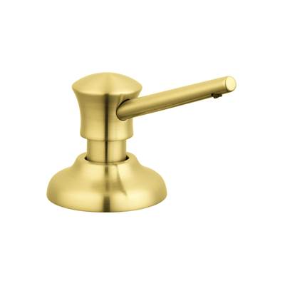 Hansgrohe Soap Dispenser - Traditional in Brushed Gold Optic