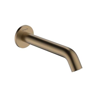 Hansgrohe Tecturis S Tub Spout in Brushed Bronze