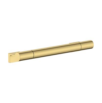 Hansgrohe AddStoris S Towel Bar - 12'' in Brushed Gold Optic