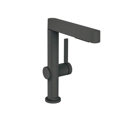 Hansgrohe Finoris Single-Hole Bathroom Sink Faucet 230 - 2-Spray Pull-Out - 1.2 GPM in Brushed Black Chrome