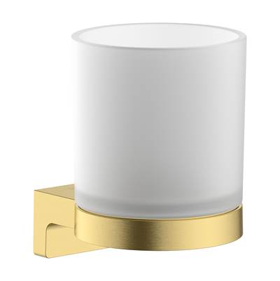 Hansgrohe AddStoris S Tumbler in Brushed Gold Optic
