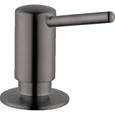 Hansgrohe Soap Dispenser - Contemporary in Brushed Black Chrome