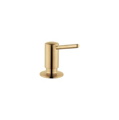 Hansgrohe Soap Dispenser - Contemporary in Brushed Bronze