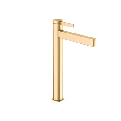 Hansgrohe Finoris Single-Hole Bathroom Sink Faucet 260 - 1.2 GPM in Brushed Gold Optic