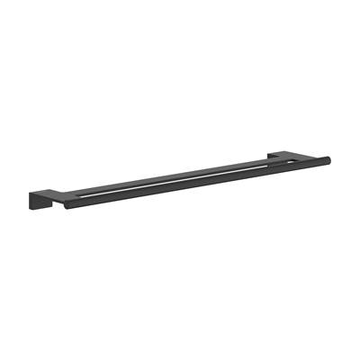 Hansgrohe AddStoris S Double Towel Bar in Matte Black