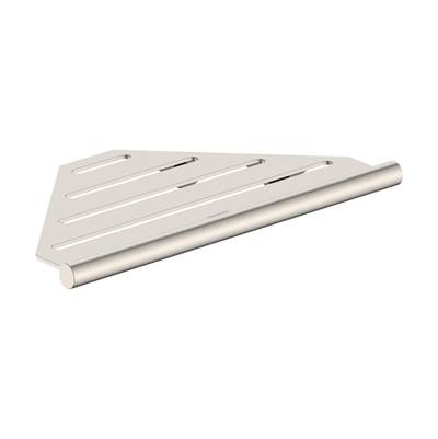 Hansgrohe AddStoris S Corner Basket in Brushed Nickel